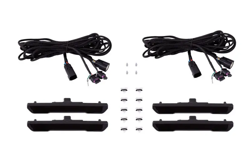 Diode Dynamics 20-21 Sierra 2500/3500 Hd Led Sequential Sidemarkers Smoked Set 1
