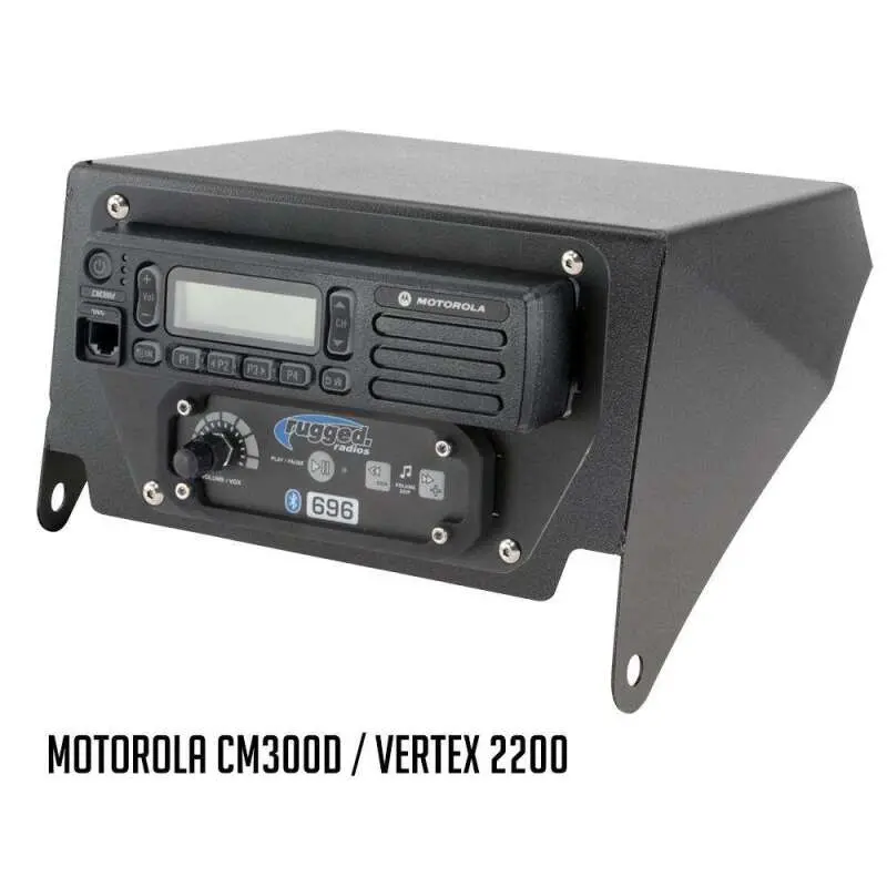 Rugged Radios Can-Am X3 Multi-Mount Kit - Top Mount - Motorola Cm300d/Vertex 2200 1