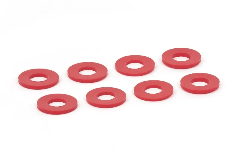 Daystar D-Ring Shackle Washers Set Of 8 Red 1
