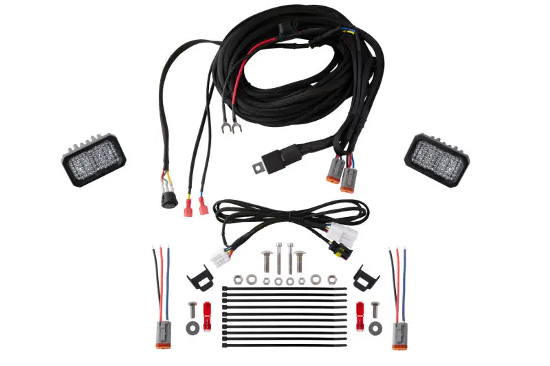 Diode Dynamics 10-21 Toyota 4Runner Stage Series Reverse Light Kit C2 Pro 1