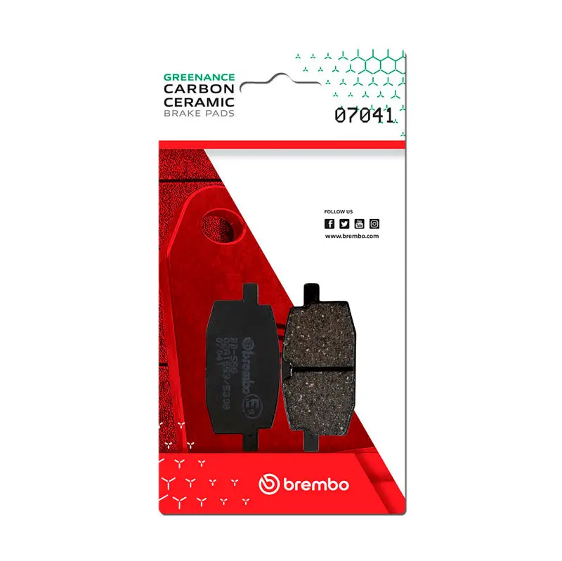 Brembo Oe Yamaha Axis/Yamaha Bws/Yamaha Zest/Yamaha Crz Carbon Ceramic Brake Pad - Front 1