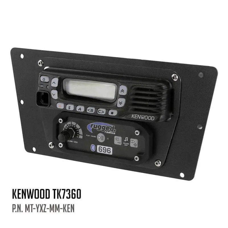 Rugged Radios Yamaha Yxz Multi-Mount Motorola Cm300d And Motorola/Vertex Vx2200 1