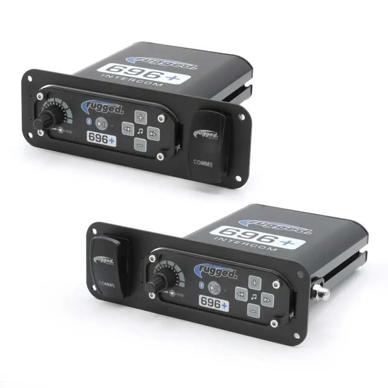 Rugged Radios In-Dash Mount With Switch Hole For Rugged Intercoms 1