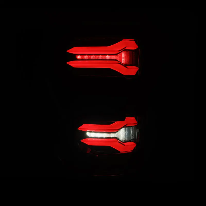 Alpharex 21-23 Ford F-150 Luxx Led Taillights - Black W/ Blis 1