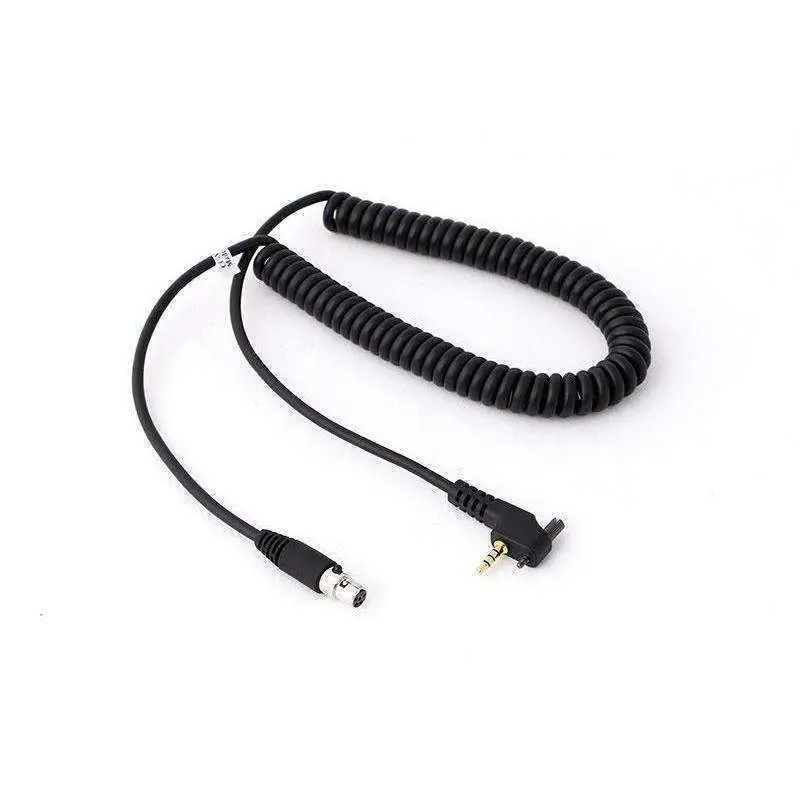 Rugged Radios Vertex Single Pin Bolt On Handheld Radio - Headset Coil Cord 1