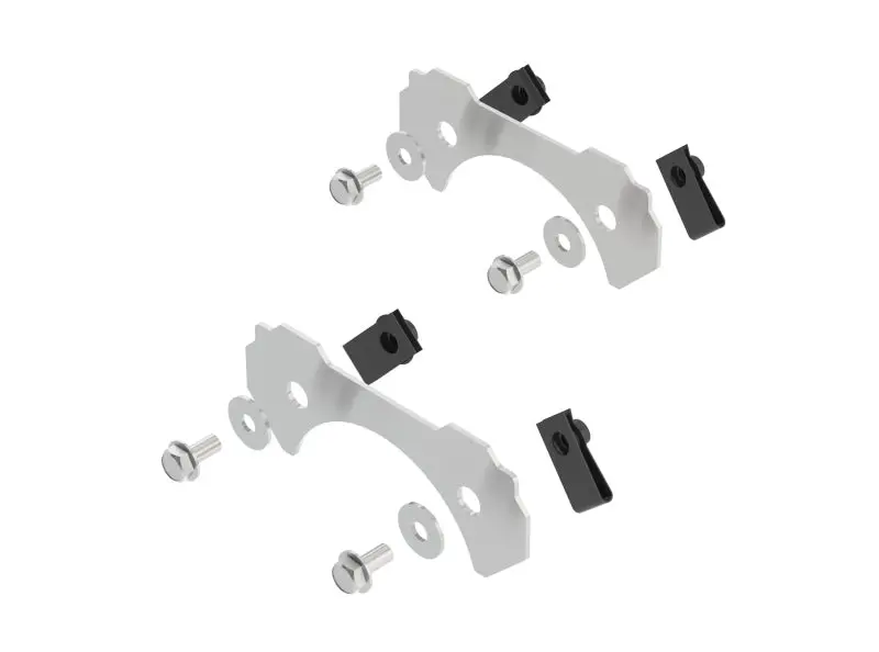 Borla Cratemuffler End Plate Bracket Kit 1