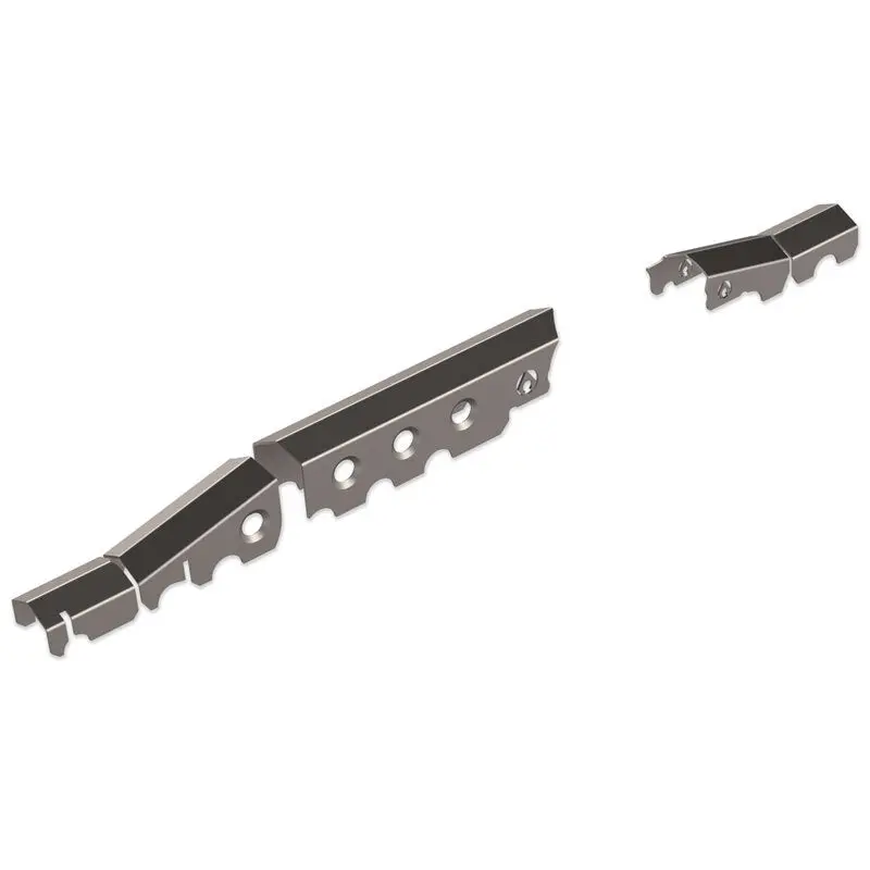 Artec Industries 07-18 Jeep Wrangler Jk Apex Front Axle Armor Kit D30 - Stock Tracbar 1