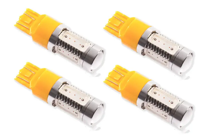 Diode Dynamics 7443 Led Bulb Hp11 Led - Amber Set Of 4 1