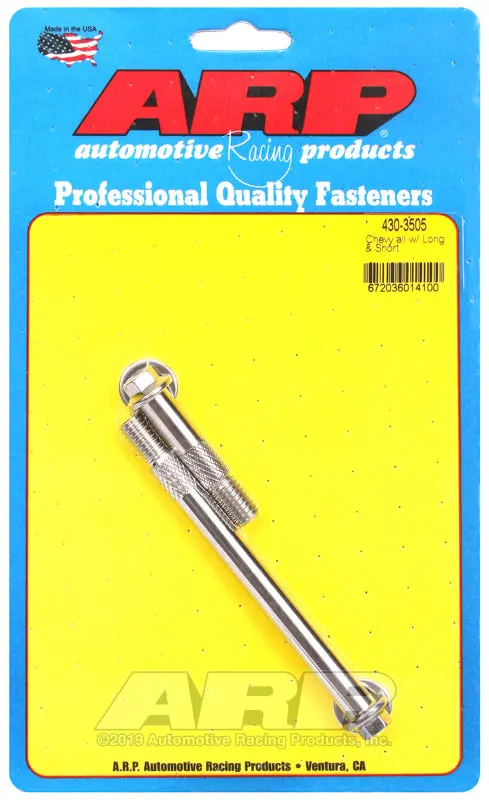 Arp 55-82 Chevrolet Ss Starter Bolts Long And Short 1