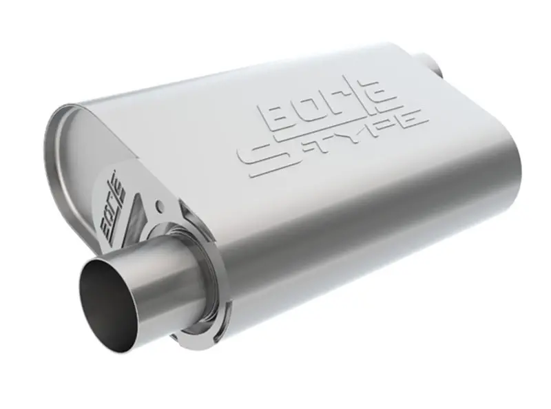 Borla Cratemuffler 2.25In Offset-In/Offset-Out In S-Typein Stock Sbf 289/302/351 1