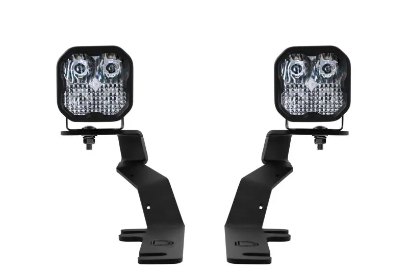 Diode Dynamics 15-20 Ford F-150/Raptor Sport Ss3 Led Ditch Light Kit - White Combo 1