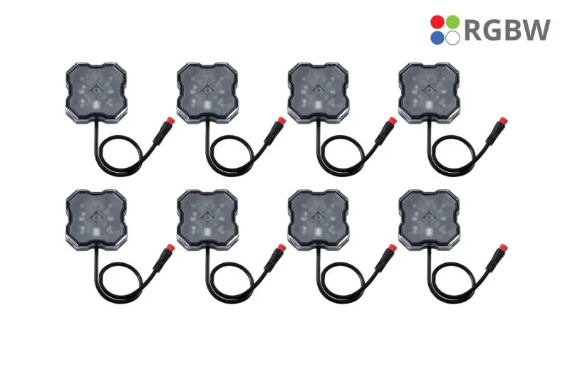Diode Dynamics Stage Series Rgbw Led Rock Light (8-Pack) 1