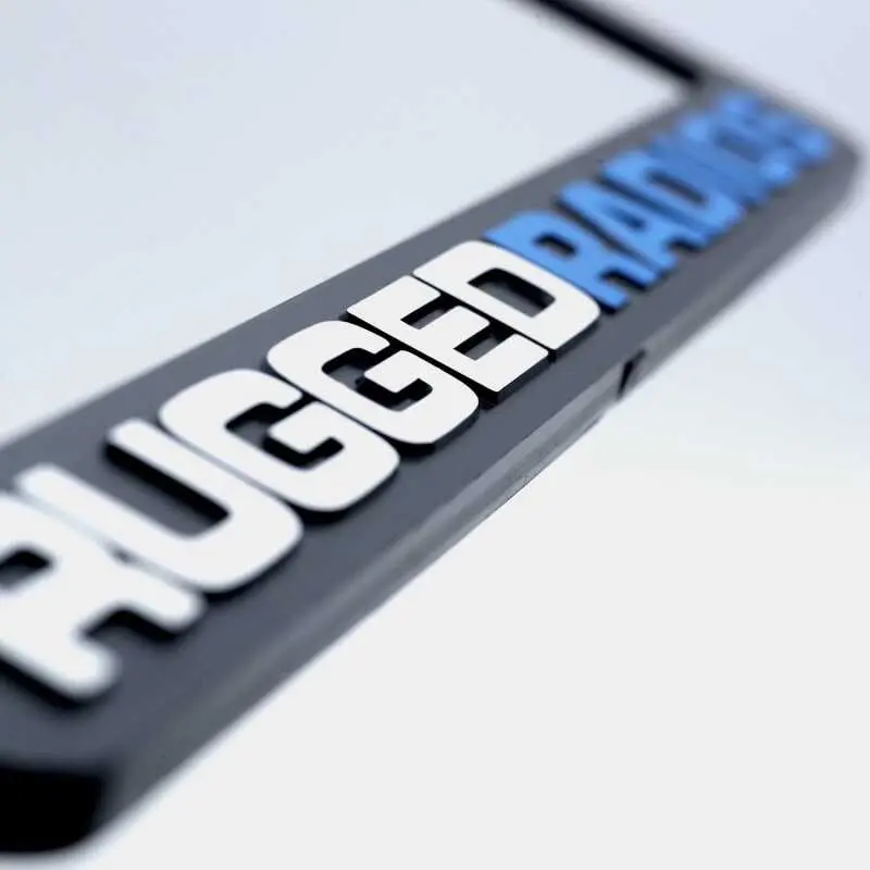 Rugged Radios Go Further License Plate Frames For Cars Trucks And Motorcycles Motorcycle 1