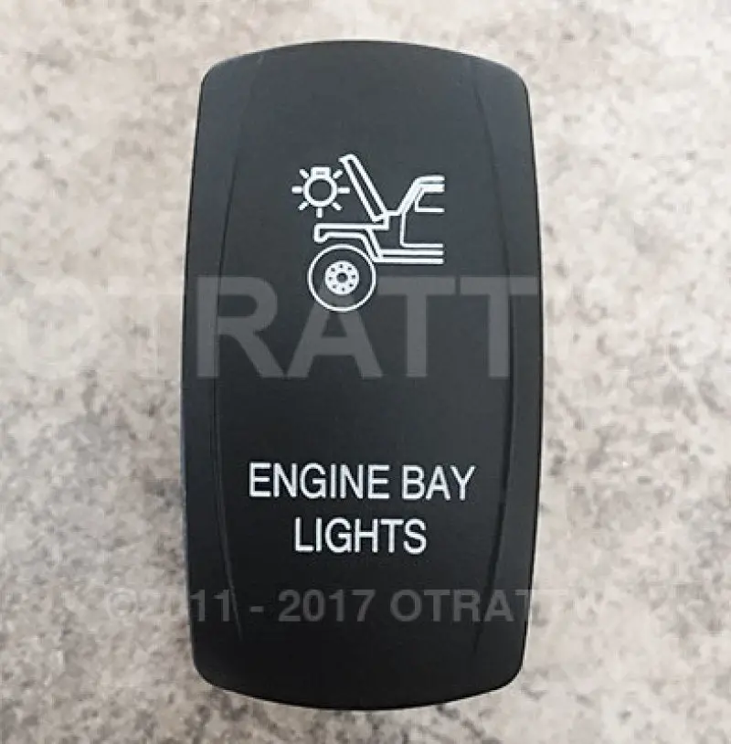 Spod Rocker Engine Bay Light Switch 1