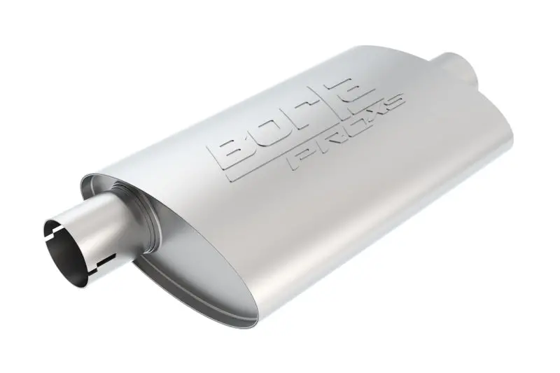 Borla Universal Center/Offset Oval 2.5In Tubing 19In X 4In X 9.5In Pro-Xs Notched Muffler 1