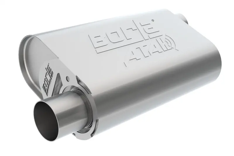 Borla Cratemuffler Bb Mopar 383/413/426/440 Atak 2.5In Offset/Offset 14Inx4.35Inx9in Oval Muffler 1