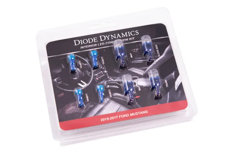 Diode Dynamics Mustang Interior Light Kit 15-17 Mustang Stage 1 - Blue 1