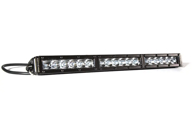 Diode Dynamics 18 In Led Light Bar Single Row Straight Clear Driving Each Stage Series 1