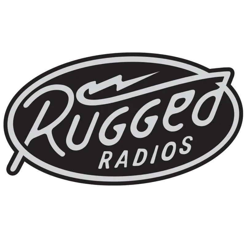 Rugged Radios Rugged Radios Bolt Logo Sticker 1