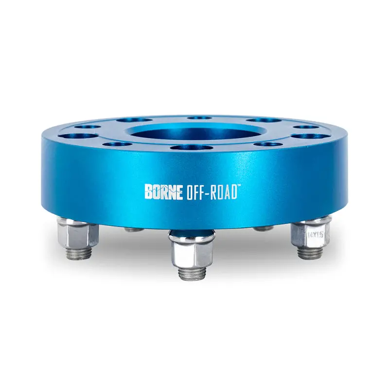 Borne Off-Road Wheel Spacers - 5X127 - 71.6 - 30Mm - M14 - Blue 1