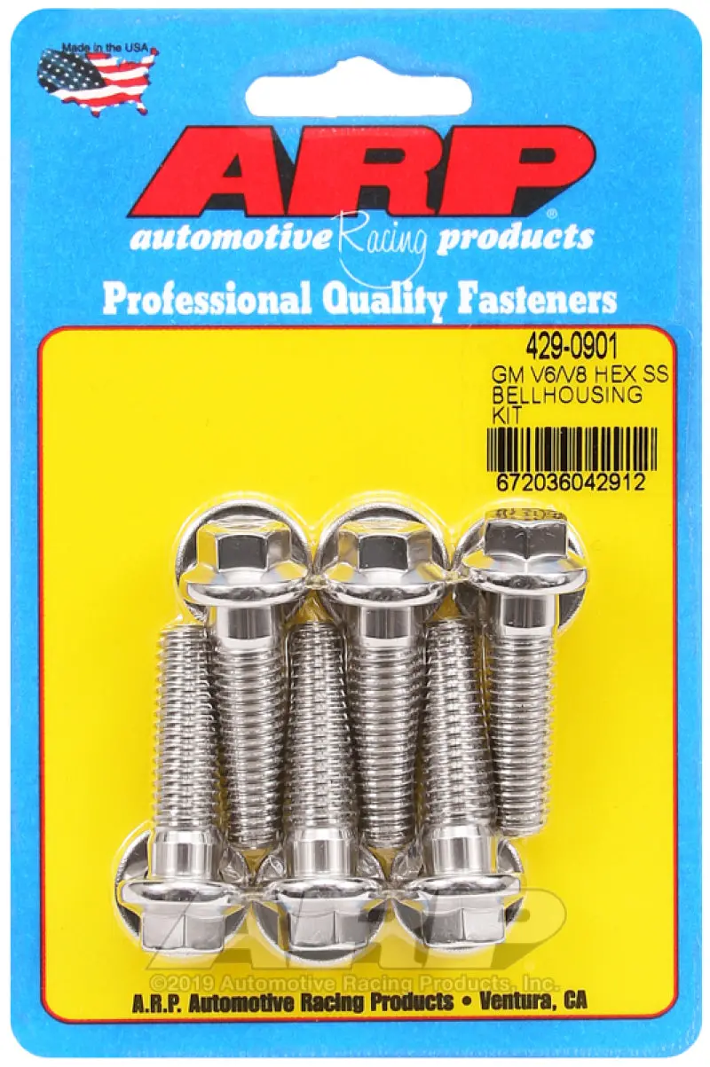Arp Gm V6/V8 Ss Hex Bellhousing Bolt Kit 1