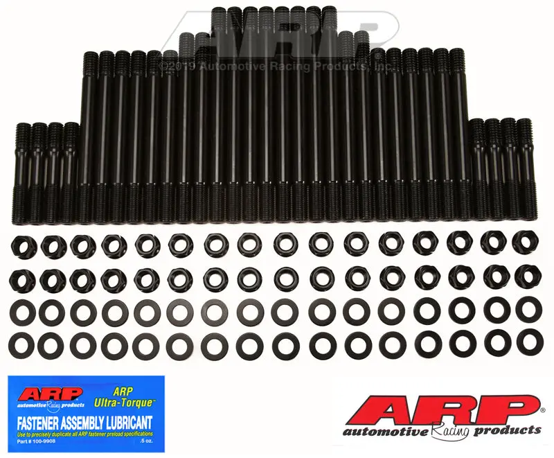 Arp Bb Chevy W/Edelbrock Victor Undercut Head Stud Kit 1