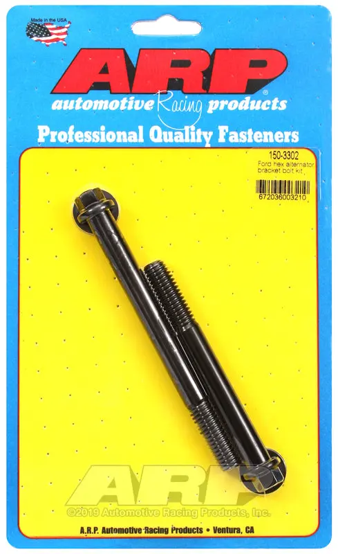 Arp Ford Hex Alternator Bracket Bolt Kit 1