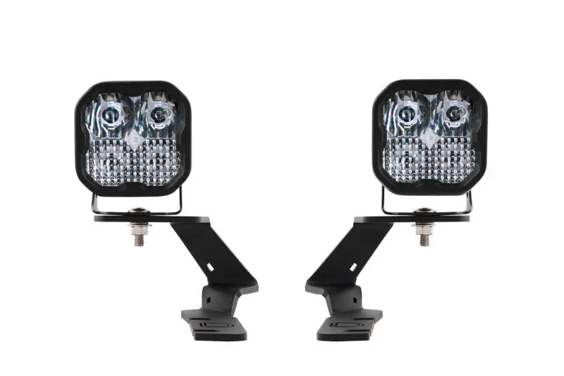 Diode Dynamics 19-21 Ford Ranger Sport Ss3 Led Ditch Light Kit - White Combo 1
