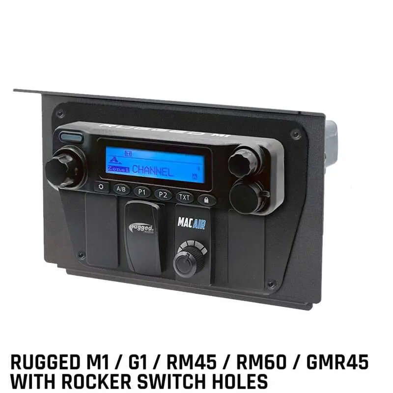 Rugged Radios Polaris Xp1 Mount Kit - M1 / G1 / Rm60 / Gmr45 - Rugged Gmr25 1