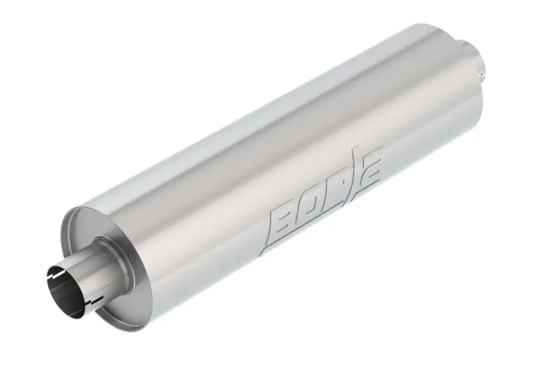 Borla Heavy Duty (Truck) 2.75In Center-Center 24In X 6.75In Round (Notched) Specialty Muffler 1