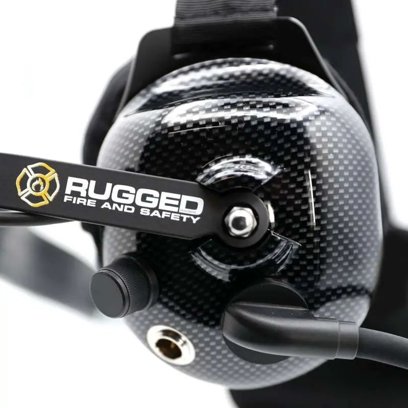 Rugged Radios Fhs Bth Fsi Headset W/ Ptt Button / For David Clark / Sigtronics / Avcomm 1