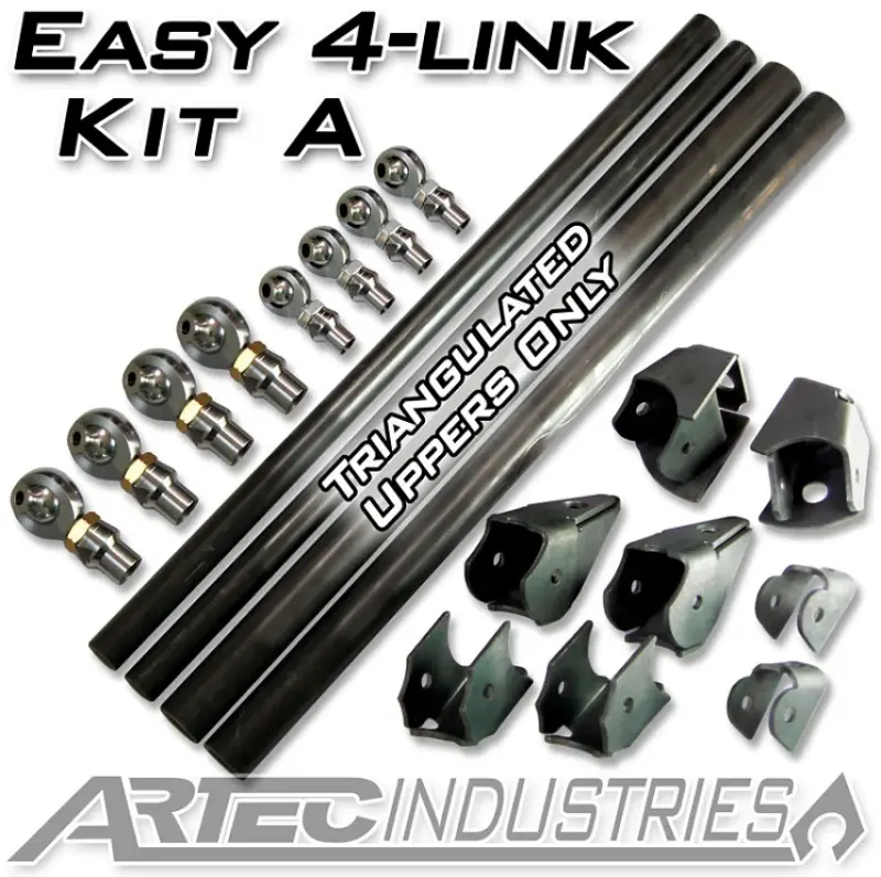 Artec Industries Easy 4 Link - Kit A - No Tube - All 1 1/4 In Krawler Joints 1
