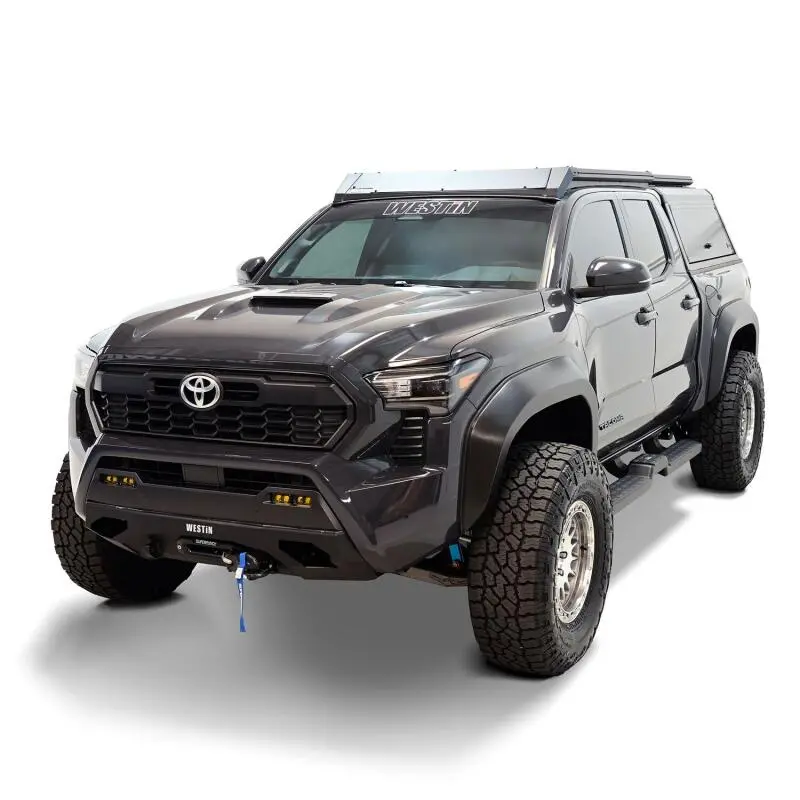 Westin 2024 Toyota Tacoma Pro-Series Mid Width Front Bumper - Textured Black 1
