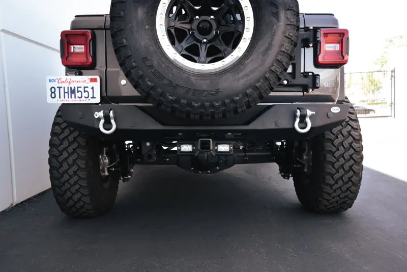 Dv8 Offroad 07-21 Jeep Wrangler (Jk/Jl) Bolt-On Hitch W/ Lights 1