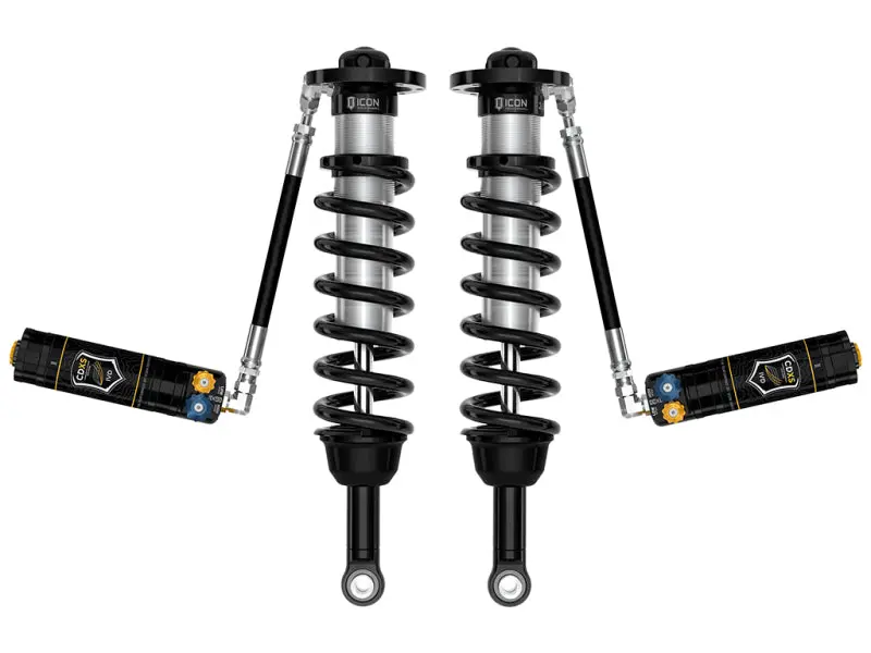 Icon 24+ Toyota Tacoma Remote Reservoir Shocks W/ Cdxs Coilover Kit 1