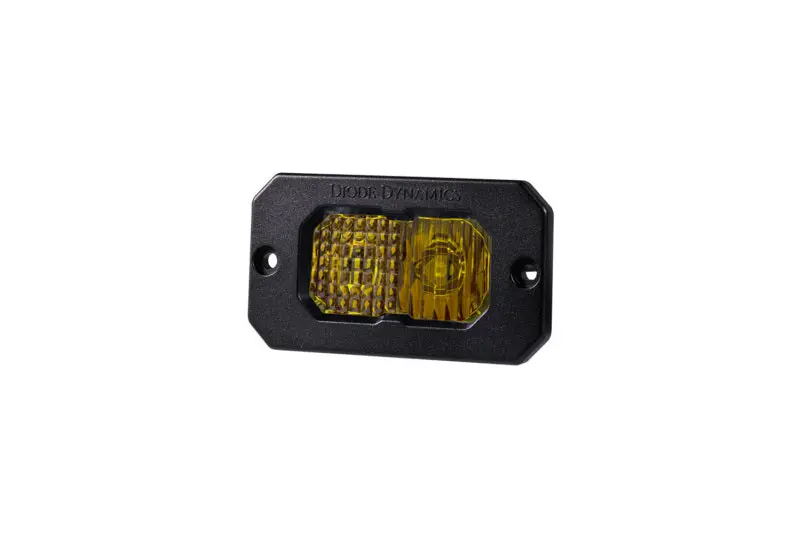 Diode Dynamics Stage Series 2In Led Pod Pro - Yellow Combo Flush Abl (Single) 1