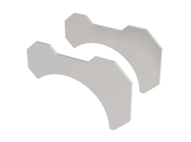 Borla Universal 2.25In T-304 Stainless Steel Pipe/Tube Bracket Kit 1