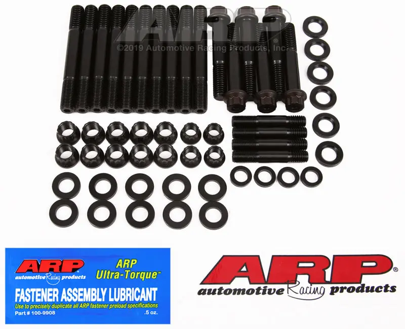 Arp Chevy Dart Little Inmin Steel Main Caps W/Outer Bolts Main Stud Kit 1