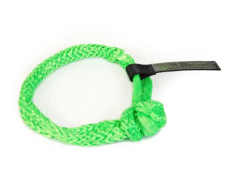 Voodoo Offroad 2.0 Santeria Series 3/8In X 7In Winch Soft Shackle - Green 1