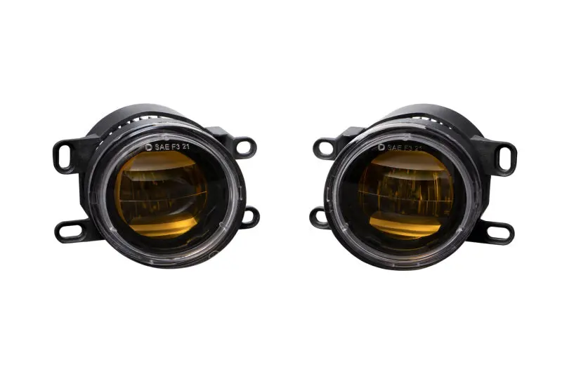 Diode Dynamics Elite Series Type Cgx Fog Lamps - Yellow (Pair) 1