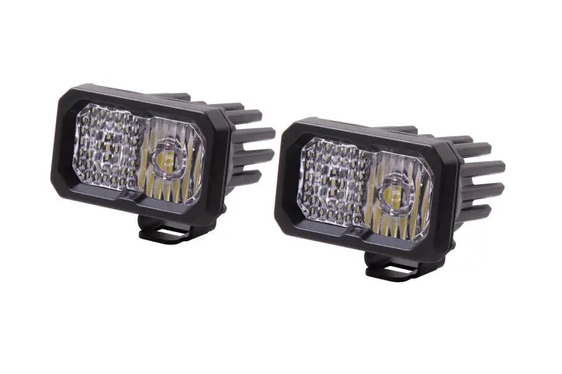 Diode Dynamics Stage Series 2 In Led Pod Pro - White Combo Standard Abl (Pair) 1