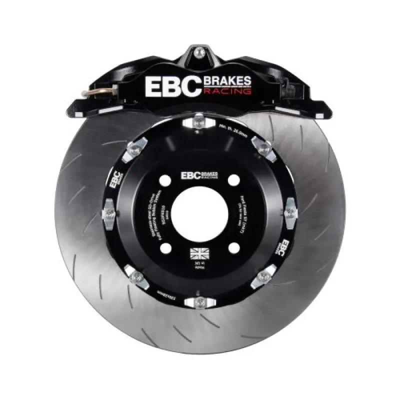 Ebc Racing 00-07 Bmw M3 (E46) Black Apollo-4 Calipers 355Mm Rotors Front Big Brake Kit 1