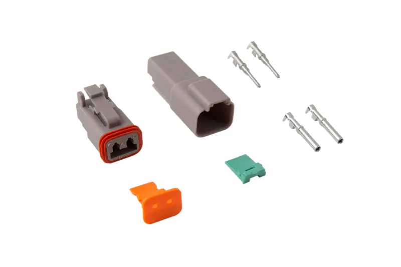 Diode Dynamics Deutsch Connector Kit 2-Pin 16-22 Gauge 1