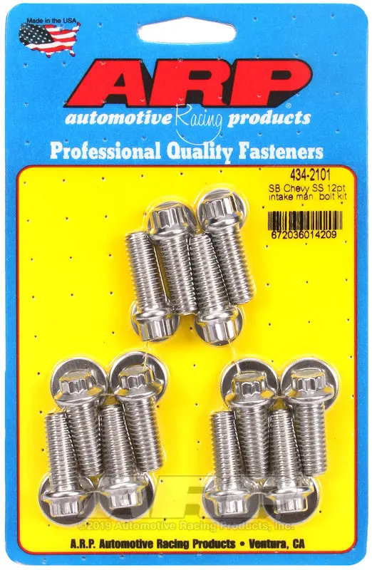 Arp Sb Chevy Ss 12Pt Intake Manifold Bolt Kit 1