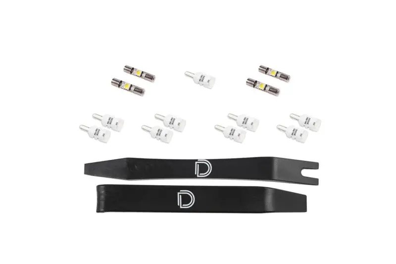 Diode Dynamics 11-21 Jeep Grand Cherokee Interior Led Kit Cool White Stage 1 1