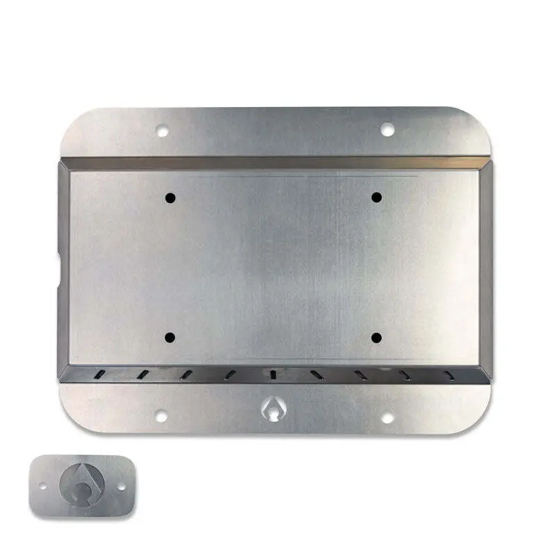 Artec Industries 07-18 Jeep Wrangler Jk Spare Tire Delete Kit - Bare Aluminum 1