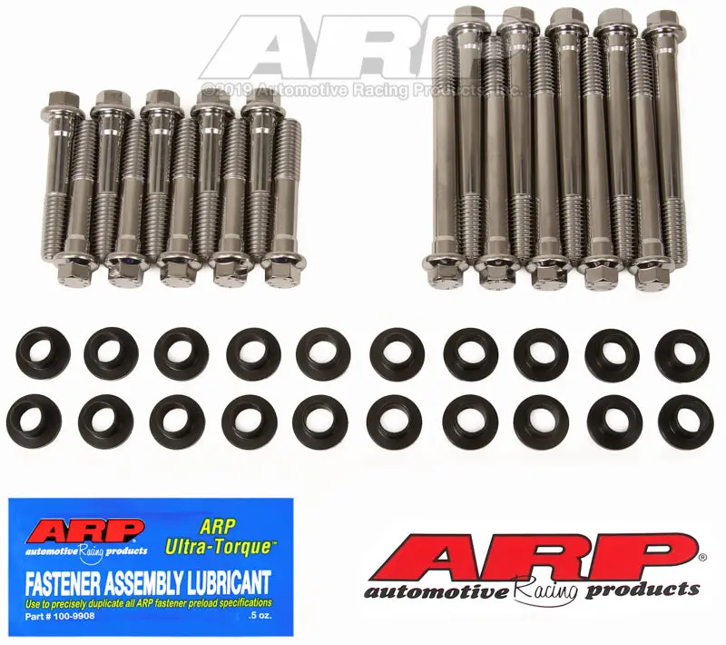 Arp Sb Ford W/ W Heads Ss Hex Head Bolt Kit 1