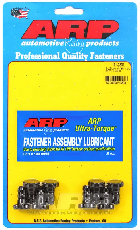 Arp Suzuki 1.6L M16a 4Cyl Flywheel Bolt Kit 1