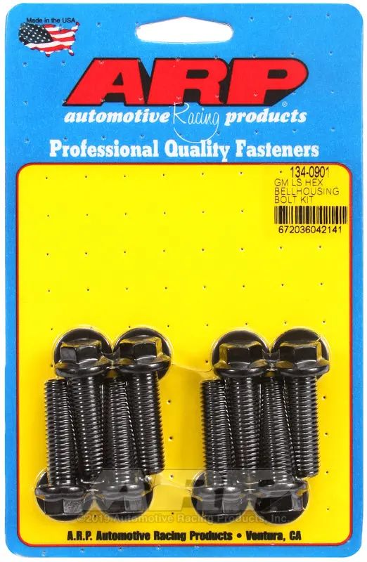 Arp Gm Ls Hex Bellhousing Bolt Kit 1