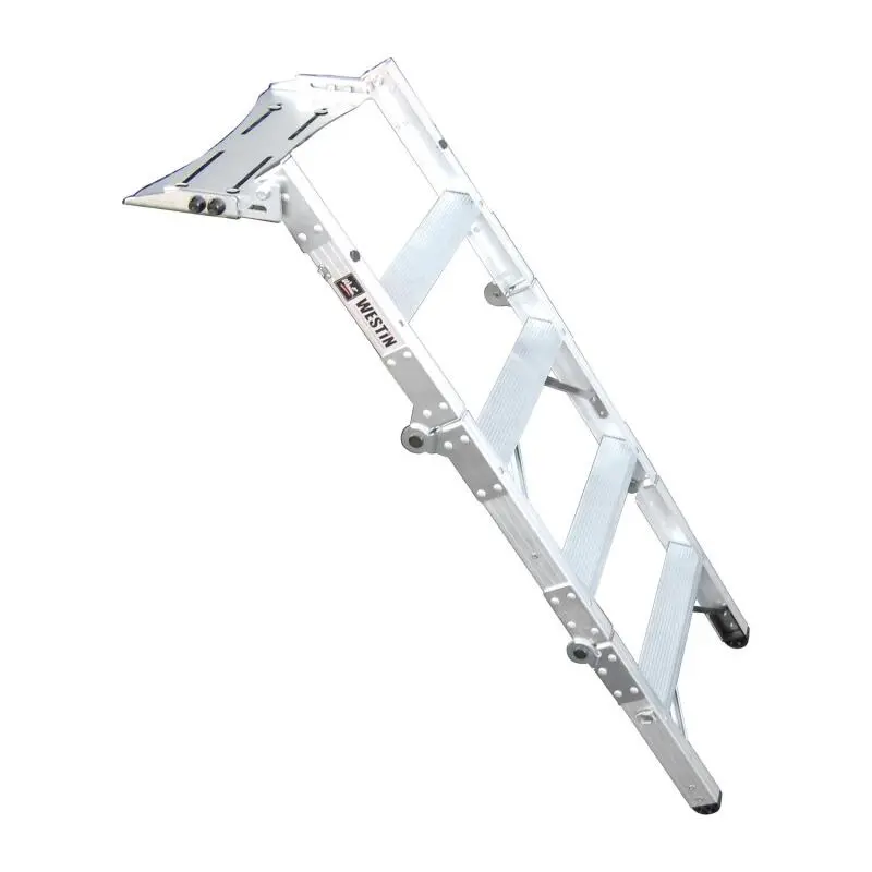 Westin Truck-Pal Tailgate Ladder - Aluminum 1